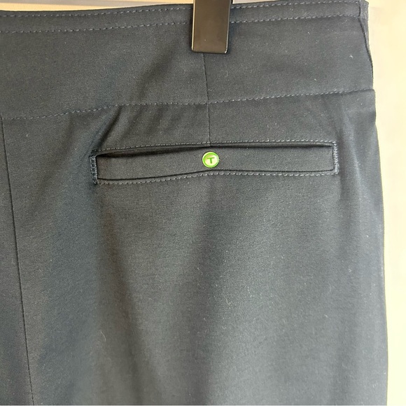 TAIL Tech Performance Capri Pants, Sz 6, Navy Blue Cropped Golf Pants, High Rise - Picture 7 of 10